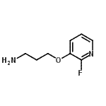 CAS#: 640749-59-3， 3-[(2-Fluoro-3-pyridinyl)oxy]-1-propanamine