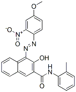 CAS#: 6410-34-0， 2-Hydroxy-N-(2-Methylphenyl)-1-[(2-Nitro-4-Methoxyphenyl)Azo]-3-Naphthamide