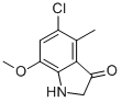 CAS#: 6411-59-2， 4-Methyl-5-Chloro-7-Methoxy-3-Indolinone