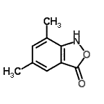 CAS#: 64148-79-4， 5,7-Dimethyl-2,1-benzoxazol-3(1H)-one