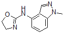 CAS 登录号：64151-05-9， 1-甲基-4-(2-恶唑啉-2-基氨基)吲唑