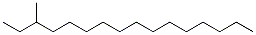 CAS#: 6418-43-5， 3-Methylhexadecane