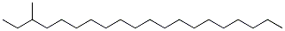 CAS 登录号：6418-46-8， 3-甲基二十烷