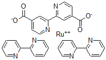 CAS#: 64189-97-5， Ruthenium Bis(Bipyridine)Dicarboxybipyridine