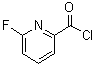 结构式 CAS# 64197-03-1, 6-氟-2-吡啶甲酰氯
