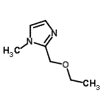 CAS#: 642067-33-2， 2-(Ethoxymethyl)-1-methyl-1H-imidazole