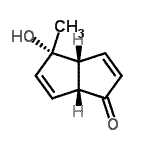 CAS#: 642470-85-7， (3aR,4S,6aR)-4-Hydroxy-4-methyl-4,6a-dihydro-1(3aH)-pentalenone