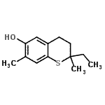 CAS#: 642476-63-9， 2-Ethyl-2,7-dimethyl-6-thiochromanol