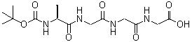 CAS#: 64263-99-6， N-[N-[N-[N-[(1,1-Dimethylethoxy)carbonyl]-L-alanyl]glycyl]glycyl]-Glycine