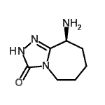 CAS#: 643045-35-6， (9S)-9-Amino-2,5,6,7,8,9-hexahydro-3H-[1,2,4]triazolo[4,3-a]azepin-3-one