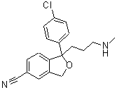 CAS#: 64372-52-7， 1-(4-Chlorophenyl)-1-[3-(methylamino)propyl]-1,3-dihydro-2-benzofuran-5-carbonitrile