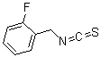 结构式 CAS# 64382-80-5, 1-氟-2-(异硫氰酸基甲基)-苯