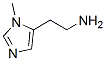 CAS 登录号：644-42-8， 2-(3-甲基咪唑-4-基)乙胺