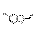 CAS#: 64418-91-3， 5-Hydroxy-1-benzofuran-2-carbaldehyde