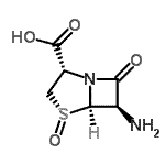 CAS#: 64489-83-4， (2S,4R,5R,6R)-6-Amino-7-oxo-4-thia-1-azabicyclo[3.2.0]heptane-2-carboxylic acid 4-oxide