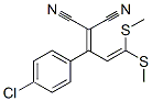 CAS#: 64573-35-9， 2-(4-Chlorophenyl)-4,4-Bis(Methylthio)-1,3-Butadien-1,1-Dicarbonitrile