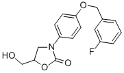 CAS#: 64590-38-1， 3-(4-((3-Fluorophenyl)Methoxy)Phenyl)-5-(Hydroxymethyl)-2-Oxazolidinone
