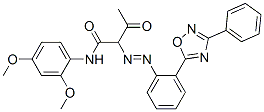 CAS#: 64611-92-3， N-(2,4-Dimethoxyphenyl)-3-Oxo-2-[[2-(3-Phenyl-1,2,4-Oxadiazol-5-Yl)Phenyl]Azo]Butyramide