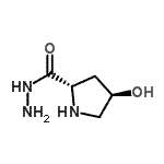CAS#: 64616-75-7， (2S,4R)-4-Hydroxy-2-pyrrolidinecarbohydrazide