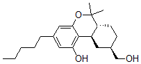 CAS#: 64663-39-4， 7-Hydroxyhexahydrocannabinol