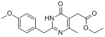 CAS#: 64677-99-2， Ethyl [2-(4-Methoxybenzyl)-4-Methyl-6-Oxo-1,6-Dihydro-5-Pyrimidinyl]Acetate