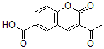 CAS#: 6468-73-1， 3-Acetyl-2-Oxo-alpha-Chromene-6-Carboxylic Acid