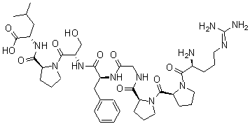 CAS#: 64695-06-3， 8-L-Leucine-1-8-Bradykinin