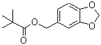 CAS#: 6471-96-1， 1,3-Benzodioxol-5-Ylmethyl Pivalate