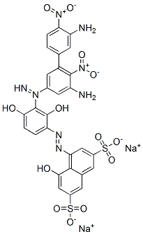 CAS#: 6473-02-5， 4-3,5-Bis(3-Amino-4-Nitrophenyl)Azo-2,4-Dihydroxyphenylazo-5-Hydroxy-2,7-Naphthalenedisulfonic Acid Disodium Salt