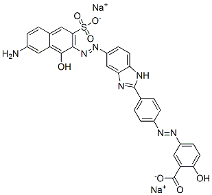 CAS#: 64791-32-8， Disodium 5-[[4-[5-[(7-Amino-1-Hydroxy-3-Sulphonato-2-Naphthyl)Azo]-1H-Benzimidazole-2-Yl]Phenyl]Azo]Salicylate