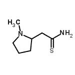 CAS#: 648427-71-8， 2-(1-Methyl-2-pyrrolidinyl)ethanethioamide