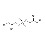 CAS#: 64864-08-0， Bis(2,3-dibromopropyl) hydrogen phosphate