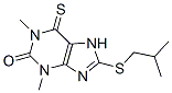 CAS#: 6493-41-0， 1,3,6,7-Tetrahydro-8-(Isobutylthio)-1,3-Dimethyl-6-Thioxo-2H-Purin-2-One
