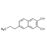 CAS#: 649569-22-2， 6-Propyl-2,3-naphthalenediol