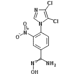 CAS#: 649665-53-2， 4-(4,5-Dichloro-1H-imidazol-1-yl)-N'-hydroxy-3-nitrobenzenecarboximidamide