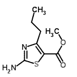 CAS#: 649737-00-8， Methyl 2-amino-4-propyl-1,3-thiazole-5-carboxylate
