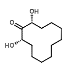 CAS#: 649767-38-4， (2R,12S)-2,12-Dihydroxycyclododecanone