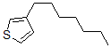 structure of CAS# 65016-61-7, 3-Heptyl-Thiophene;3-HEPTYLTHIOPHENE 97%;3-Heptylthiophene,97%;3-N-HEPTYLTHIOPHENE