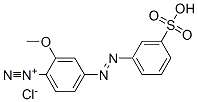 CAS#: 65036-53-5， 2-Methoxy-4-[(3-Sulphophenyl)Azo]Benzenediazonium Chloride