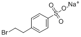 结构式 CAS# 65036-65-9, 4-(2-溴乙基)苯磺酸钠盐
