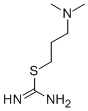 structure of CAS# 65119-89-3, 3-(Dimethylamino)propyl carbamimidothioate;3-Dimethylaminopropylsulfanylformamidine Dihydrochloride;(3-Dimethylaminopropylthio)Formamidine Dihydrochloride;2-(3'-Dimethylaminopropylthio)Pseudourea Dihydrochloride