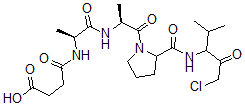 CAS#: 65144-33-4， Succinyl-Alanyl-Alanyl-Prolyl-Valine Chloromethyl Ketone