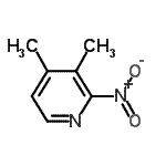 CAS#: 65169-29-1， 3,4-Dimethyl-2-nitropyridine