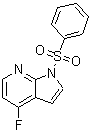 CAS#: 651744-26-2， 4-Fluoro-1-(phenylsulfonyl)-1H-pyrrolo[2,3-b]pyridine