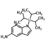 CAS#: 651744-47-7， 1-(Triisopropylsilyl)-1H-pyrrolo[2,3-b]pyridin-5-amine