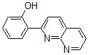 结构式 CAS# 65182-56-1, 2-(1,8-萘啶-2-基)-苯酚