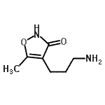 CAS#: 65202-88-2， 4-(3-Aminopropyl)-5-methyl-1,2-oxazol-3(2H)-one
