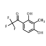 CAS#: 65233-60-5， 1-(2,4-Dihydroxy-3-methylphenyl)-2,2,2-trifluoroethanone