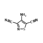CAS#: 65237-28-7， 4-Amino-1,2-thiazole-3,5-dicarbonitrile