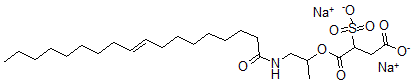 CAS#: 65277-57-8， Disodium 4-[1-[[(E)-Octadec-9-Enoyl]Amino]Propan-2-Yloxy]-4-Oxo-3-Sulfonato-Butanoate